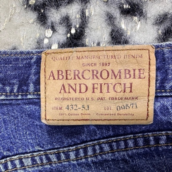 Abercrombie & Fitch Vintage Mid Rise Flare Denim Jeans Size 4 - Picture 7 of 10